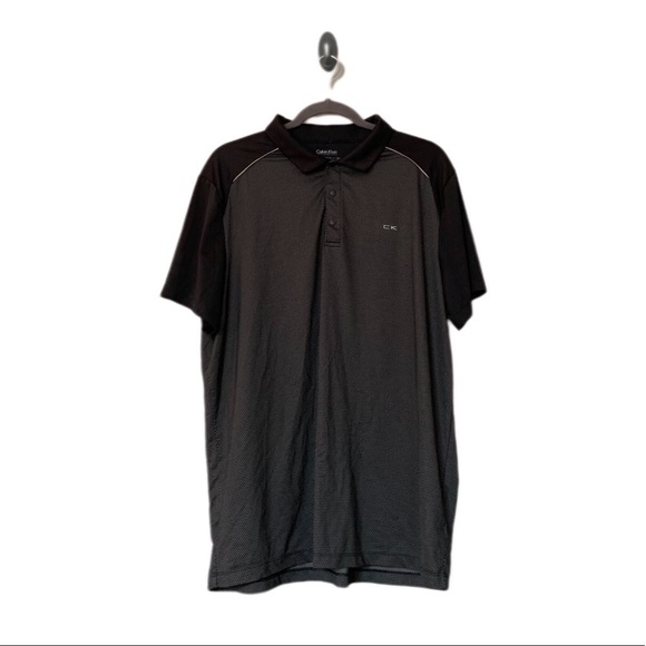 Calvin Klein Men's Performance UV Protection Moisture Wicking Polo Shirt - Picture 1 of 10
